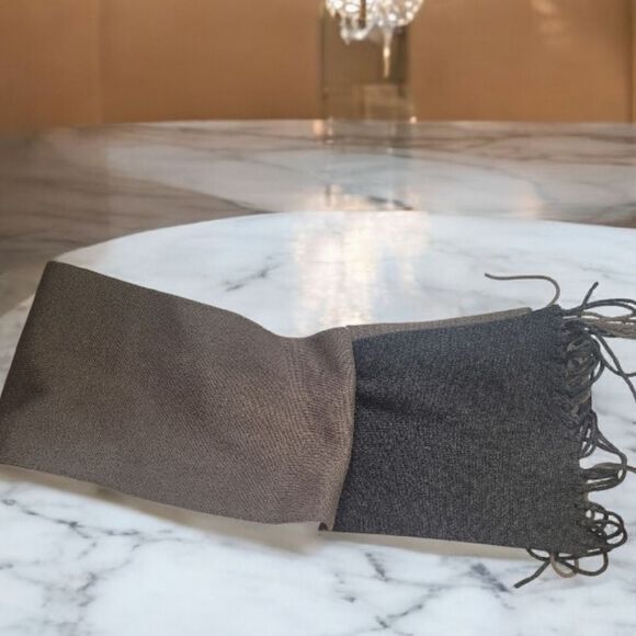 CHANEL CASHMERE MULTICOLOR UNISEX Scarf IN EUC WITH COA - Picture 12 of 15